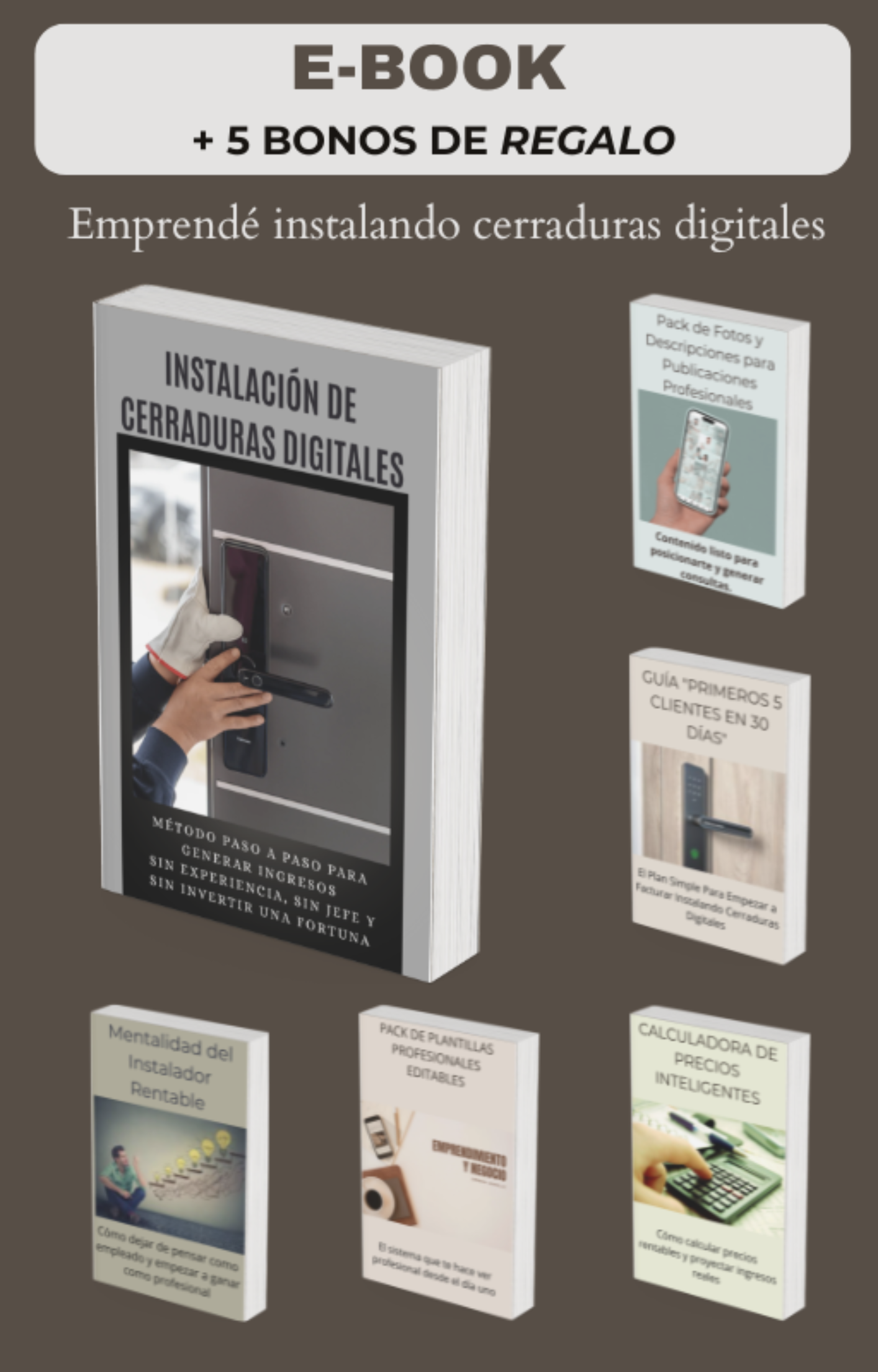 Aprendé a generar ingresos instalando cerraduras digitales desde cero, sin experiencia y sin grandes inversiones.